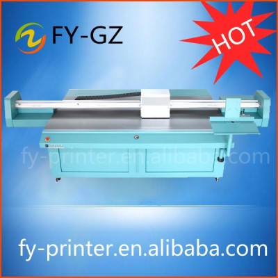 All rigid flat media PVC/ABS/Acrylic/Aluminum Panel/Wood panel 2500mm best uv flatbed printer price