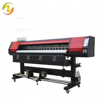 1.8m xp600 head eco solvent inkjet plotter