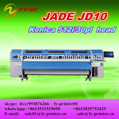 3.2M digital flex banner outdoor/indoor solvent printing machine JADE JD10