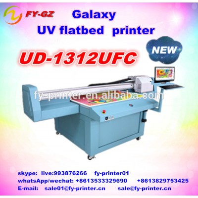 Factory Hotting Sale UV Printer For Glass/Acrylic/Ceramic large format Printing Machine UD-1312UFC with DX5 head 1440dpi